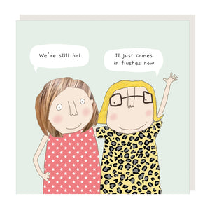 Rosie Made a Thing - Greeting Card - Flushes