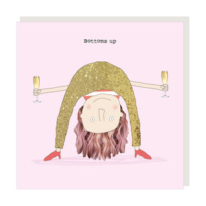 Rosie Made a Thing - Birthday Card - Bottoms Up