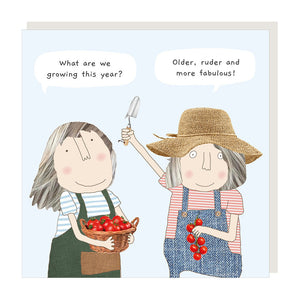 Rosie Made a Thing - Birthday Card - Growing