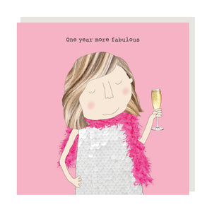 Rosie Made a Thing - Birthday Card - More Fabulous