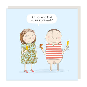 Rosie Made a Thing - Greeting Card - First Brunch