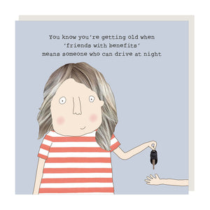 Rosie Made a Thing - Birthday Card - Friends With Benefits