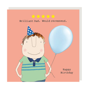 Rosie Made a Thing - Birthday Card - Five Star Dad