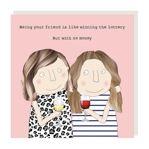 Rosie Made a Thing - Birthday Card - Friend Lottery