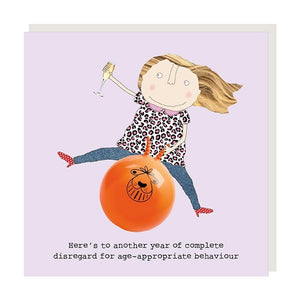 Rosie Made a Thing - Birthday Card - Disregard
