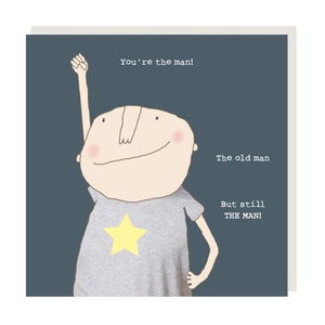 Rosie Made a Thing - Greeting Card - The Man