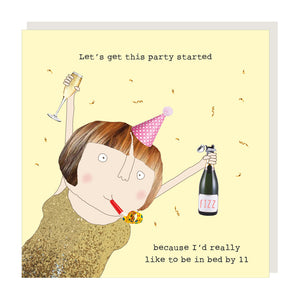 Rosie Made a Thing - Birthday Card - Party Started