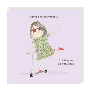 Rosie Made a Thing - Birthday Card - Optional