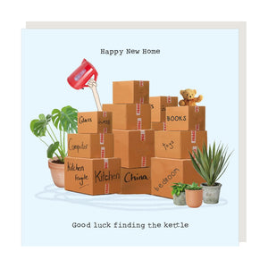 Rosie Made a Thing - Greeting Card - New Home Kettle
