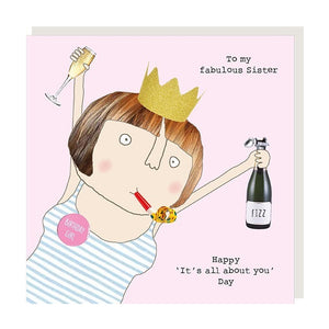 Rosie Made a Thing - Birthday Card - Sister All About You