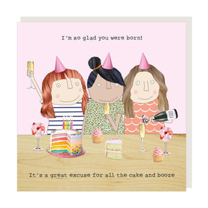 Rosie Made a Thing - Birthday Card - Born