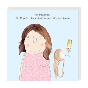 Rosie Made a Thing - Greeting Card - Braless