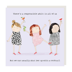 Rosie Made a Thing - Greeting Card - Responsible Girl