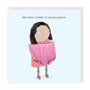 Rosie Made a Thing - Birthday Card - Granny Pants