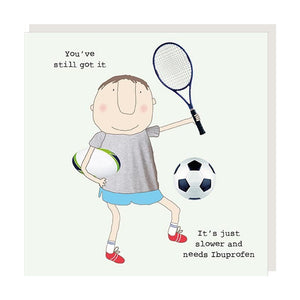 Rosie Made a Thing - Greeting Card - Ibuprofen