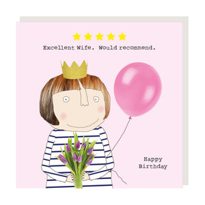 Rosie Made a Thing - Birthday Card - Five Star Wife