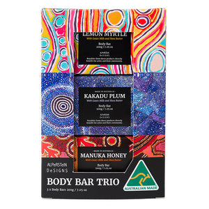 Goats Milk Soap - Body Bar Trio - Warlukurlangu Artists