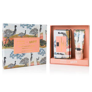Saltbush & Macadamia Handcream & Body Bar Gift Box