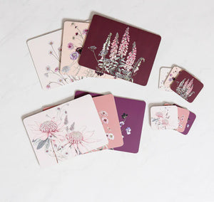 Ashdene - Secret Garden Pink - Placemat 6pk