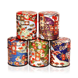 Japanese Tea Canister - Assorted Colours - 40g