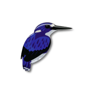 Selatan Brooch - Little Kingfisher