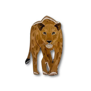 Selatan Brooch - Lioness