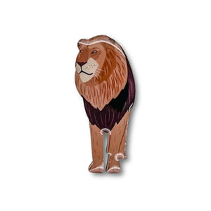 Selatan Brooch - Lion