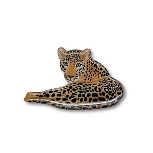 Selatan Brooch - Leopard