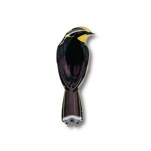 Selatan Brooch - Australian Helmeted Honeyeater