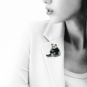 Selatan Brooch - Giant Panda