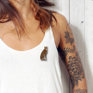 Selatan Brooch - Cheetah Brooch (II)
