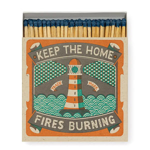 Archivist Gallery - Square Safety Matches - Home Fire