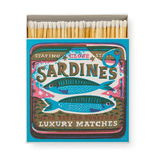 Archivist Gallery - Square Safety Matches - Sardines