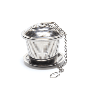 Infuser Basket with Chain - Red Sparrow Tea Company