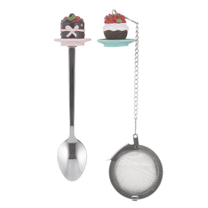 Ashdene - Sweet Moments - Cakes Spoon & Infuser Set