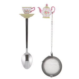 Ashdene - Sweet Moments - Tea Time Spoon & Infuser Set