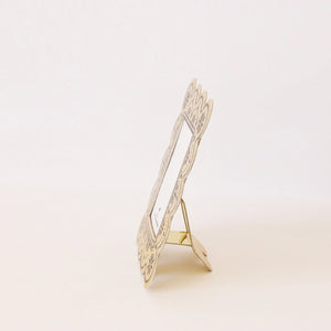 Biscuit Frame - Faux Tin - Gold
