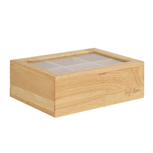 Leaf & Bean - Timber Tea Box - Natural