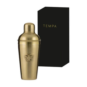 Tempa - Modern Bee Cocktail Shaker - Gold