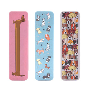 The Dog Collective - Wheat Straw Cutlery - Blue