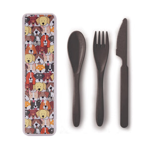 The Dog Collective - Wheat Straw Cutlery - Multi
