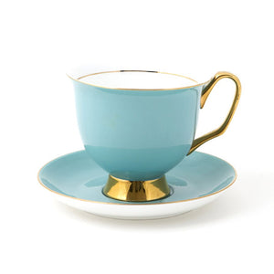 Pale Blue Teacup & Saucer XL - 375ml