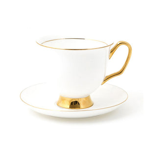 White Teacup & Saucer XL - 375ml