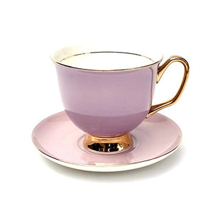 Lavender Teacup & Saucer XL - 375ml