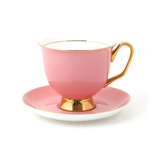 Pale Pink Teacup & Saucer XL - 375ml