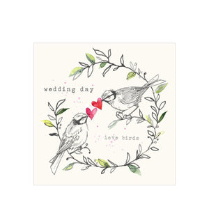 Artbeat Greeting Card - Foil - Love Birds