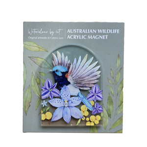 Australian Birds Magnet - Fairy Wren