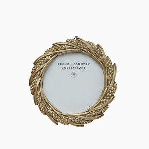 Photo Frame - Round - Wheat 3.5"