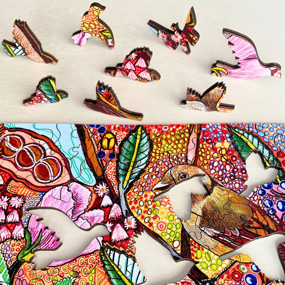 Twigg Puzzles - Golden Whistler - 283 Pieces