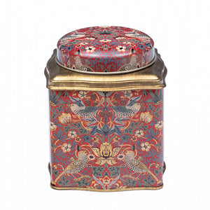 William Morris - Tea Caddy Tin - Strawberry Thief 250g - Red Sparrow Tea Company